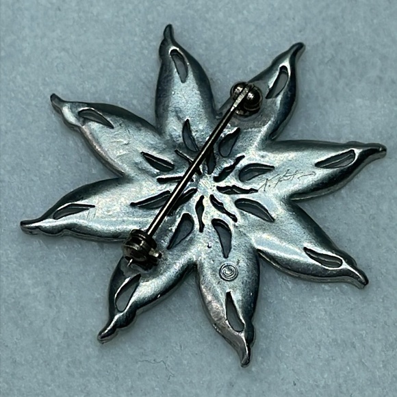 Ken Kantro Vintage Flower Brooch - Picture 3 of 3